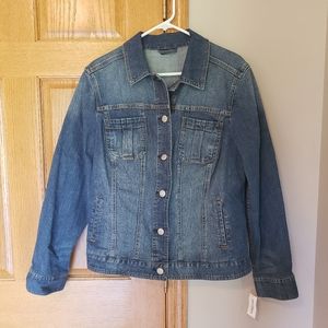 NWT Roz & Ali Jean Jacket